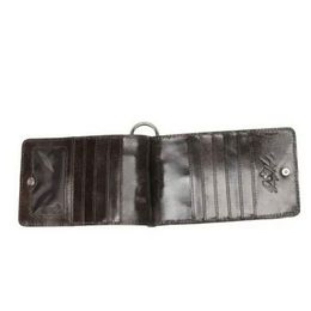 Patricia Nash Farleigh Phone Case Crossbody Wallet Tooled Turquoise - Picture 7 of 9